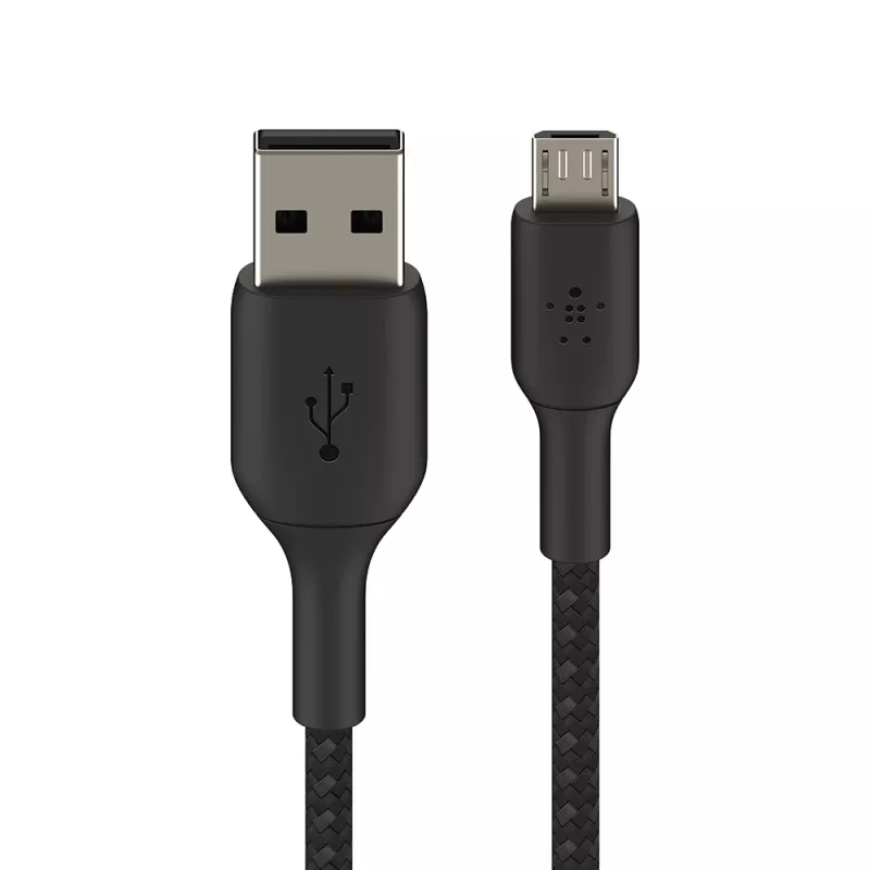 USB Cable Belkin CAB007bt1MBK 1m USB A Micro-USB A Black