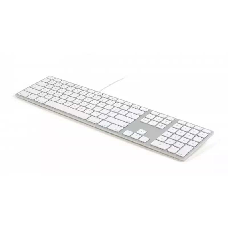 Keyboard Matias FK318B-UK Aluminum Mac Hub 2xUSB Space Gray — Mechanical Mac-compatible keyboard with integrated USB hub
