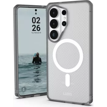 UAG Urban Armor Gear Dot Case with Magnet Module | Samsung Galaxy S26 Ultra | frosted ice (transparent)/ash (grey) | 214519110231 (214519110231)