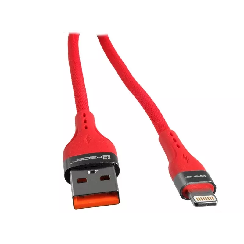 Cable USB A-Lightning 1m Red