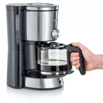 SEVERIN KA4825 Coffee maker black/stainless steel