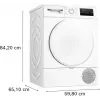 Bosch WTH83277PL Freestanding dryer 8 kg