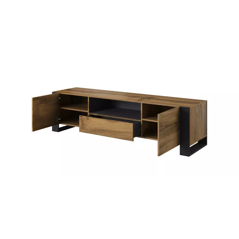 Cama TV stand WOOD wotan/antracite