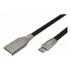 NATEC Cable USB-C/A 2.0 1m prati 1m black metal