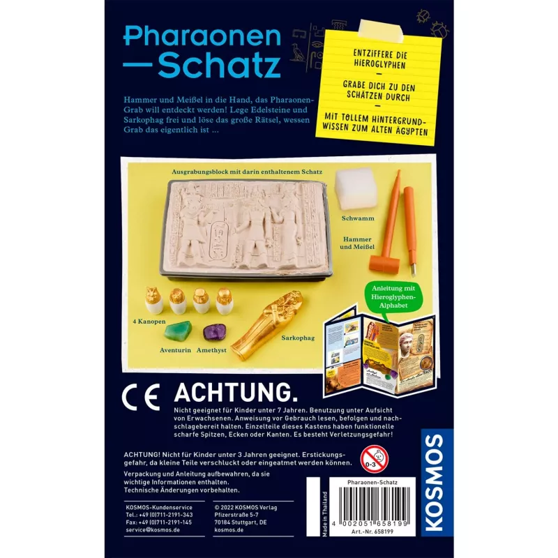 Pharaonen-Schatz, Experiment Kit