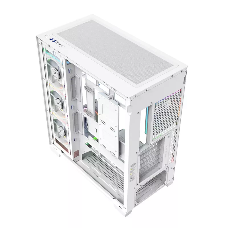 Modecom Volcano Stellar Plus ARGB Midi 5F White