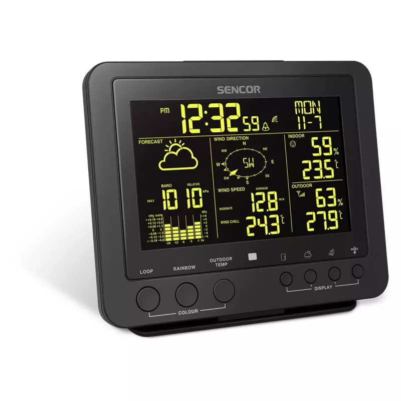 Digital Weather Station Sencor SWS 9700 Black