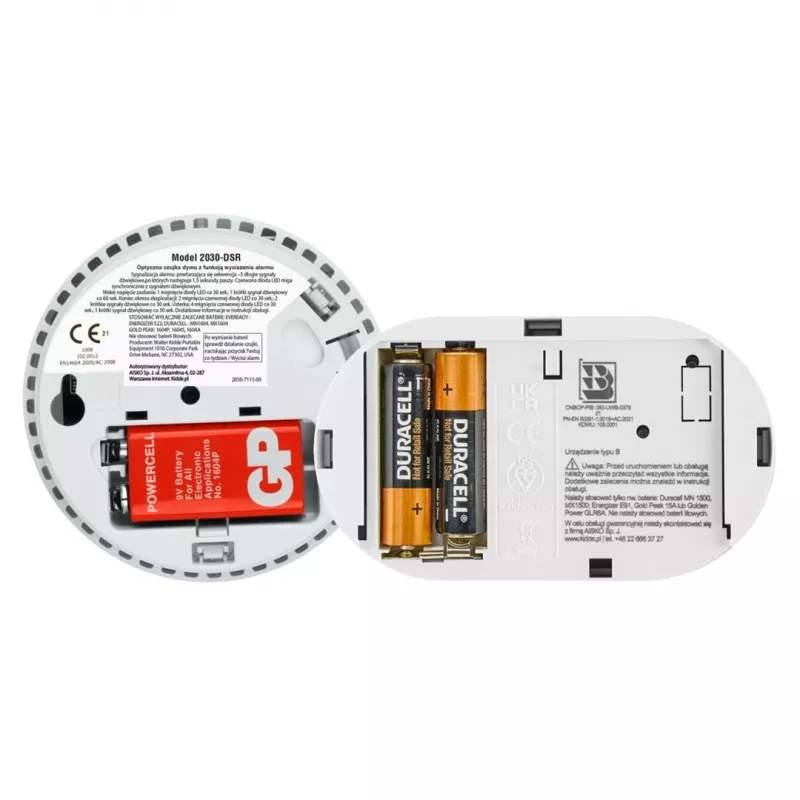 Carbon Monoxide Sensor K5CO + smoke detector 2030-DSR3 KIDDE
