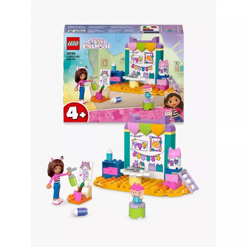 LEGO GABBY’S DOLLHOUSE 10795 Crafting with Baby Box