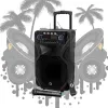 Portable karaoke speaker MANTA SPK5021PRO 20W, 12 inch woofer, 80W RMS, Bluetooth, battery up to 5h, SD/USB, mic & guitar inputs