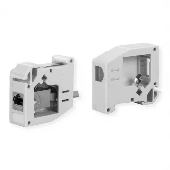 ROLINE DIN Rail Adapter for Keystone Module unpopulated 180