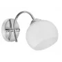 Activejet Classic single wall lamp - IRMA nickel E27 for the living room