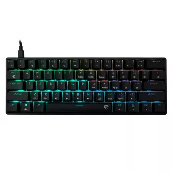 Mechanical keyboard White Shark Shinobi-2 Black US layout with Brown switches