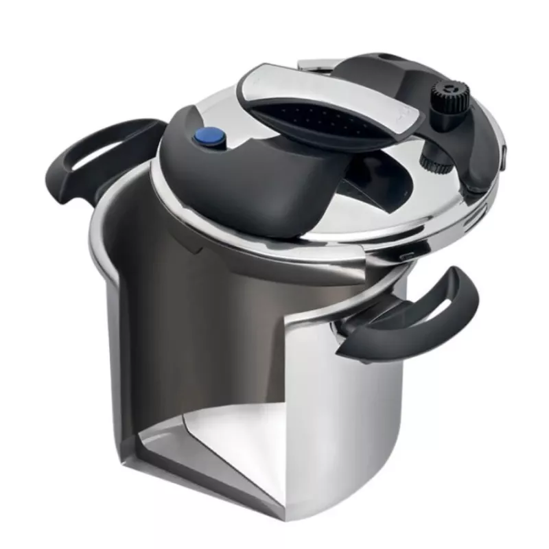Pressure cooker Maestro MR-2901, 6 L, 22 cm diameter, silver, non-stick coating