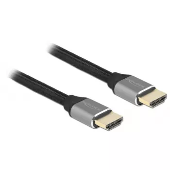 HDMI Cable DeLOCK Ultra High Speed 48 Gbps 8K 60 Hz grey 1 m