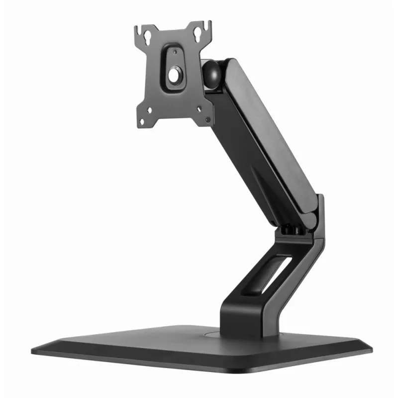Full-motion touchscreen desk stand GEMBIRD MS-D1ST-01 for 17–32 inch displays, black, VESA 75x75–100x100, max load 10 kg