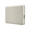 Toshiba Canvio Advance - Festplatte - 4 TB - extern (tragbar) - 2.5 (6.4 cm) - USB 3.2 Gen 1 - hellbeige