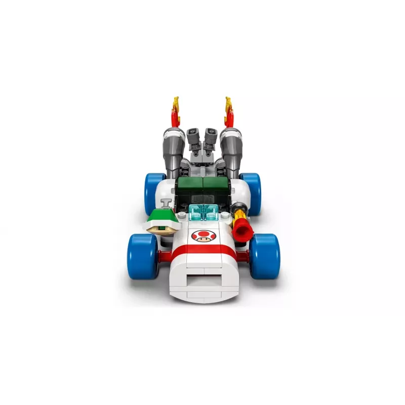 Construction toy LEGO set 72035 Super Mario Mario Kart Toad's Workshop, interactive levels and figures