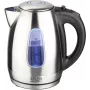 Electric kettle Adler AD1223 — 1.7 L, 2000 W, stainless steel with black accents