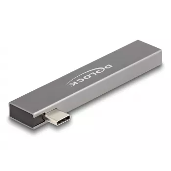 DeLOCK 3 Port Slim USB Hub USB Type-C 10 Gbps 2 x USB 2.0