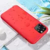Phone case Devia Nature Series for iPhone 12 Pro Max, silicone, red