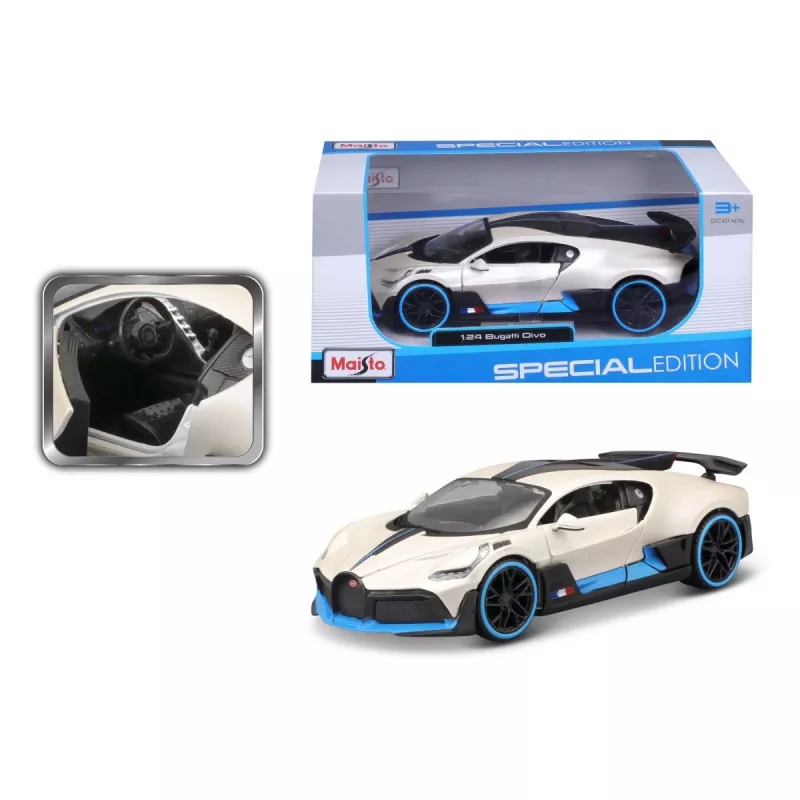 Composite model Bugatti Divo 1/24 white