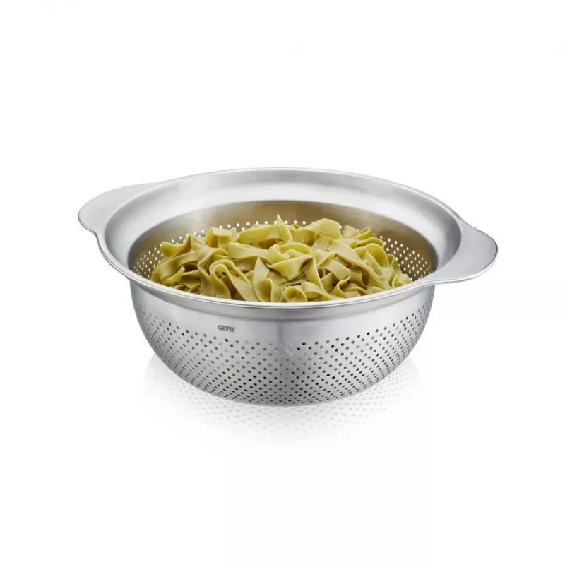 GEFU kitchen strainer PREMIO G-28132, 27 cm stainless steel mesh, handheld