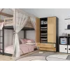 Topeshop SZAFA MALWA AN/AR K bedroom wardrobe/closet 5 shelves 2 door(s)