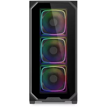PC Case Sharkoon AK5G RGB Midi Tower Black