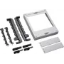 Hager UE21A2B - Black - White - Plastic - Hager universN - NH00 - 300 mm - 125 mm - 250 mm (UE21A2B)