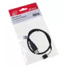 USB Cable Akasa 0.4m USB A Black