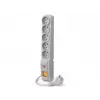 ACAR F5 Surge Protector Power Strip 5 Outlets 3m Grey