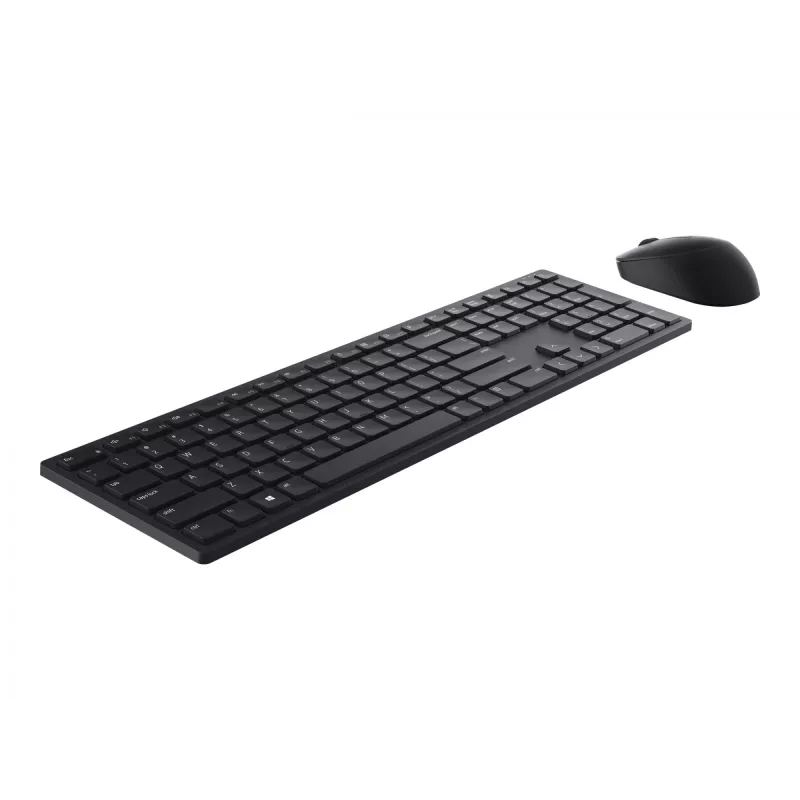 Keyboard and Mouse Set Dell KM5221W Wireless Black