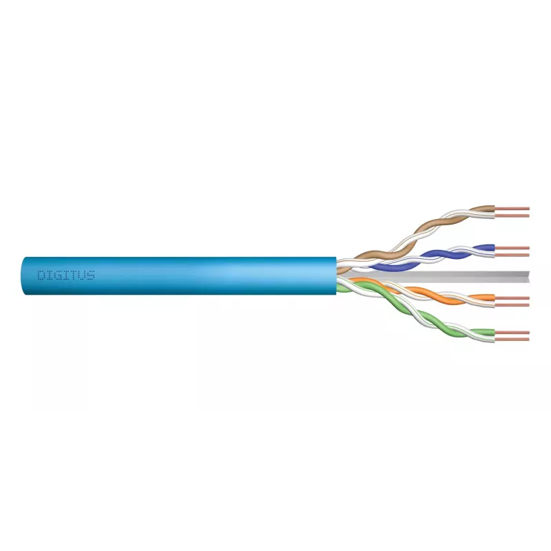 Network Cable Digitus Cat.6A U/UTP 500m Blue