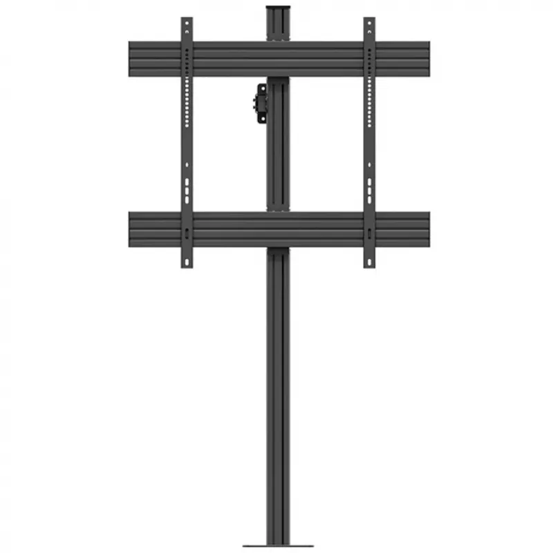 Hagor CPS FLOOR-WALL BOLT-DOWN 1x 75 – 86 inch Black 50 kg capacity