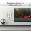 MERCUSYS MP500P KIT - AV1000 Gigabit Passthrough Powerline Starter Kit with Socket