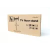 Floor TV stand GEMBIRD TVS-55T-02 for 32–55 inch TVs, steel, height 600 mm, VESA 100x100–400x400, max load 35 kg