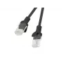 Networking cable LANBERG PCU5-10CC-0200-BK RJ-45 Cat5e U/UTP 2 m Black