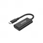 UNITEK V1421A USB graphics adapter Black