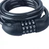 Bicycle cable with combination lock -YCC0/10/180/2 Black