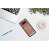 Smartphone case man and wood for Galaxy Note 8 — cappuccino black protective cover