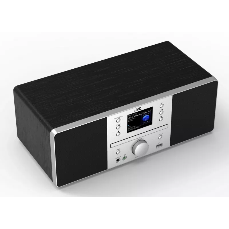 Tower Speaker JVC RD-E874B Bluetooth 20W Black Silver – floor-standing audio system