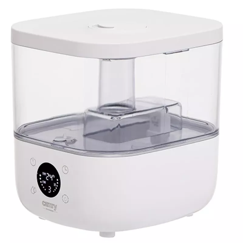 Camry | CR 7973w | Humidifier | 23 W | Water tank capacity 5 L | Suitable for rooms up to 35 m2 | Ultrasonic | Humidification capacity 100-260 ml/hr | White