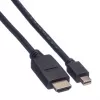 Mini DisplayPort Cable VALUE Mini DP-HDTV M/M 2 m