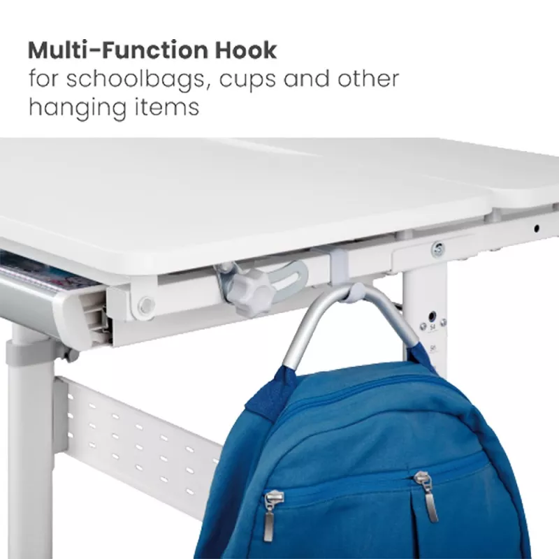 Ergo Office children ergonomic desk ER-483 — height-adjustable compact design