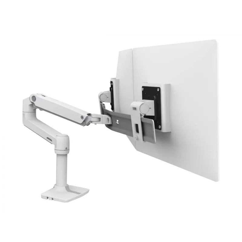 Desk Mount Ergotron LX Series Dual Direct Arm 63.5 cm (25 inch) White