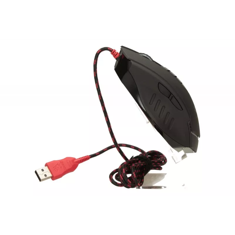 Gaming mouse A4Tech Bloody V8m — 3200 DPI, 8 buttons, V-Track optical, USB Type-A, black