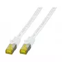 EFB-Elektronik RJ45 Patch Cable Cat.6A S/FTP LSZHCat.7 Raw Cable White 7,5m Manufacturer: EFB Elektronik (MK7001.7,5W)