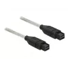 FireWire Cable DeLOCK FireWire B/B 1.0m Grey