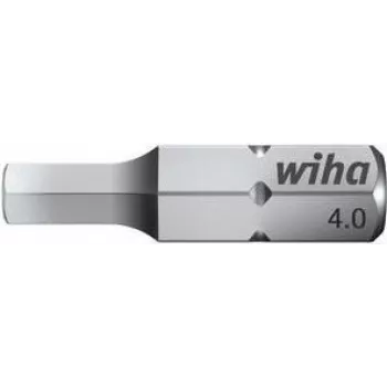 Screwdriver bit Wiha 7013 Z — 5.0 mm steel, 25 mm length, 1/4 inch (25.4/4 mm) hex shank, 1 pc